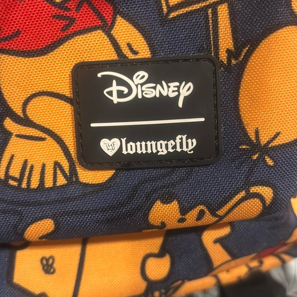 Loungefly x Winnie the Pooh Allover-Print Nylon Backpack - Picture 5 of 8